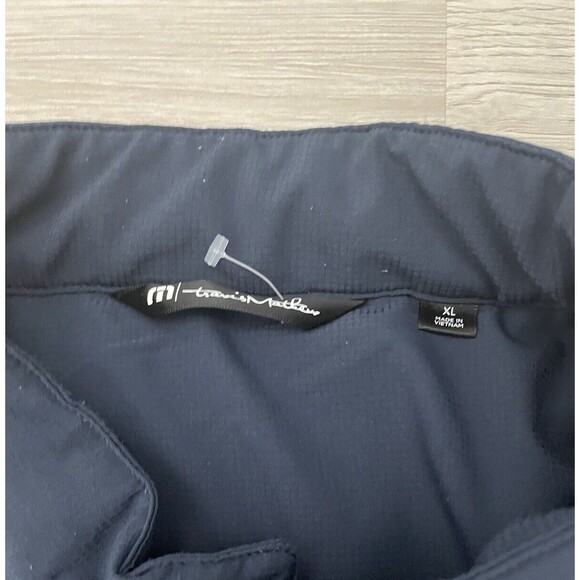 Travis Matthews Jacket Mens XL Blue Interlude Puffer Jacket Rip Stop Outdoors - Picture 3 of 8